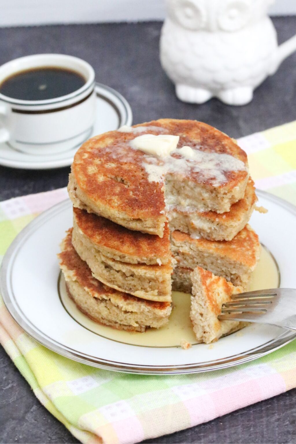 Almond Flour Oat Pancakes (Dairy & GlutenFree)