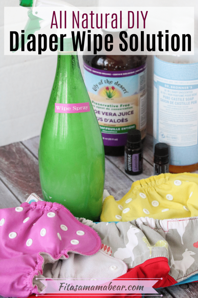 Homemade Diaper Wipe Solution For Cloth Wipes Or Paper Towel (Video)