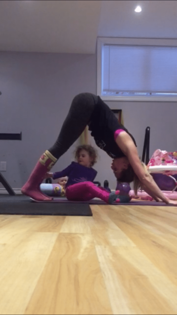 How To Exercise With A Toddler At Home - Fit as a Mama Bear