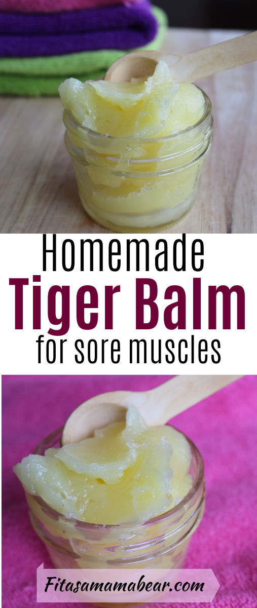 Homemade Muscle Rub With Essential Oils Fit as a Mama Bear