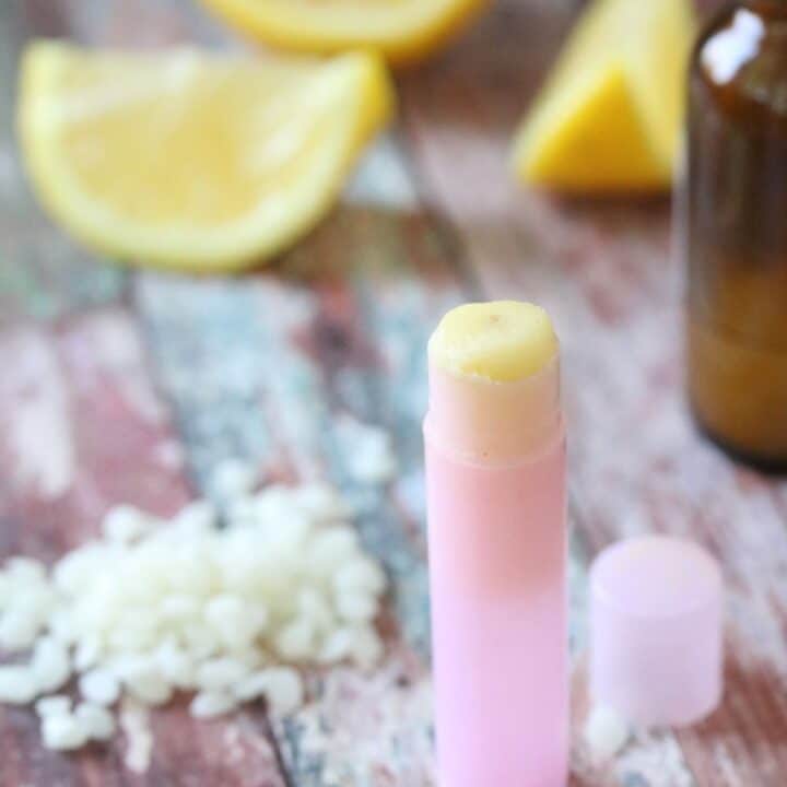 DIY Beeswax Lip Balm Recipe (No Essential Oils)