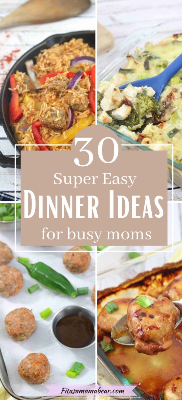 What's For Dinner Tonight? 25 Easy, Healthy Dinner Ideas For Busy Moms