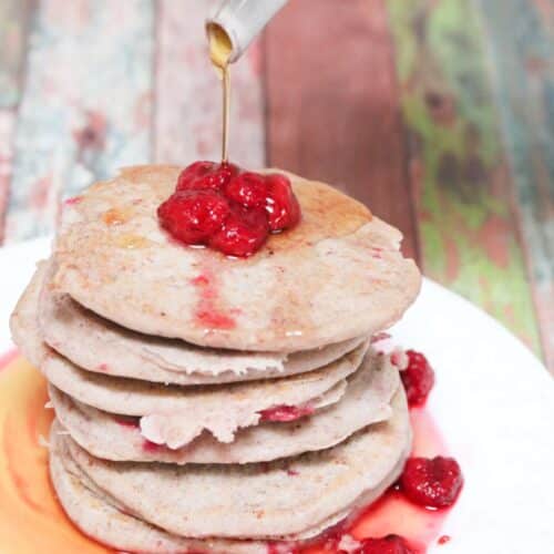 Fluffy Vegan Buckwheat Pancakes