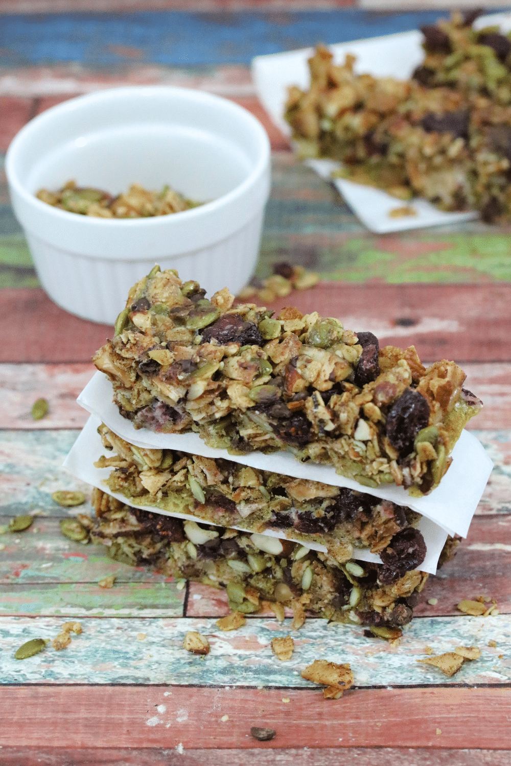Chewy GlutenFree Granola Bars (dairyfree)