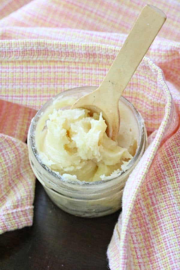 Homemade Honey Whipped Body Butter With Beeswax For Smooth Skin