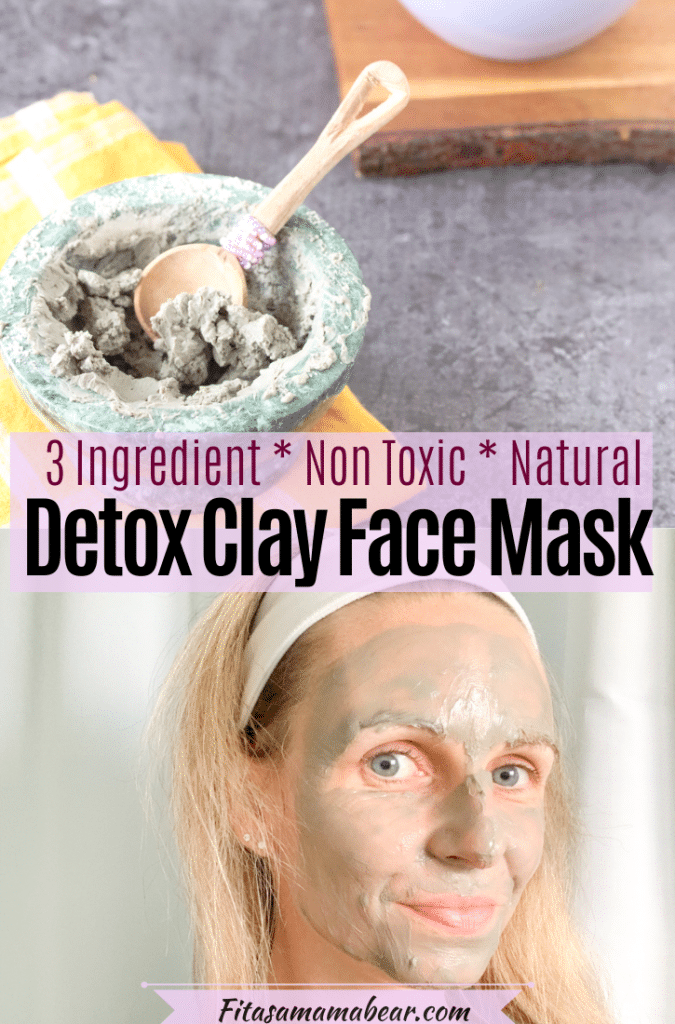 DIY Detox Clay Mask For Your Face (Bentonite Clay) With Video