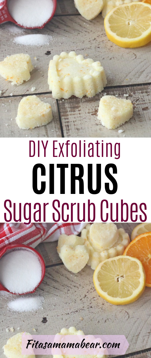 DIY Exfoliating Sugar Scrub Cubes (For Body & Legs) - With Video