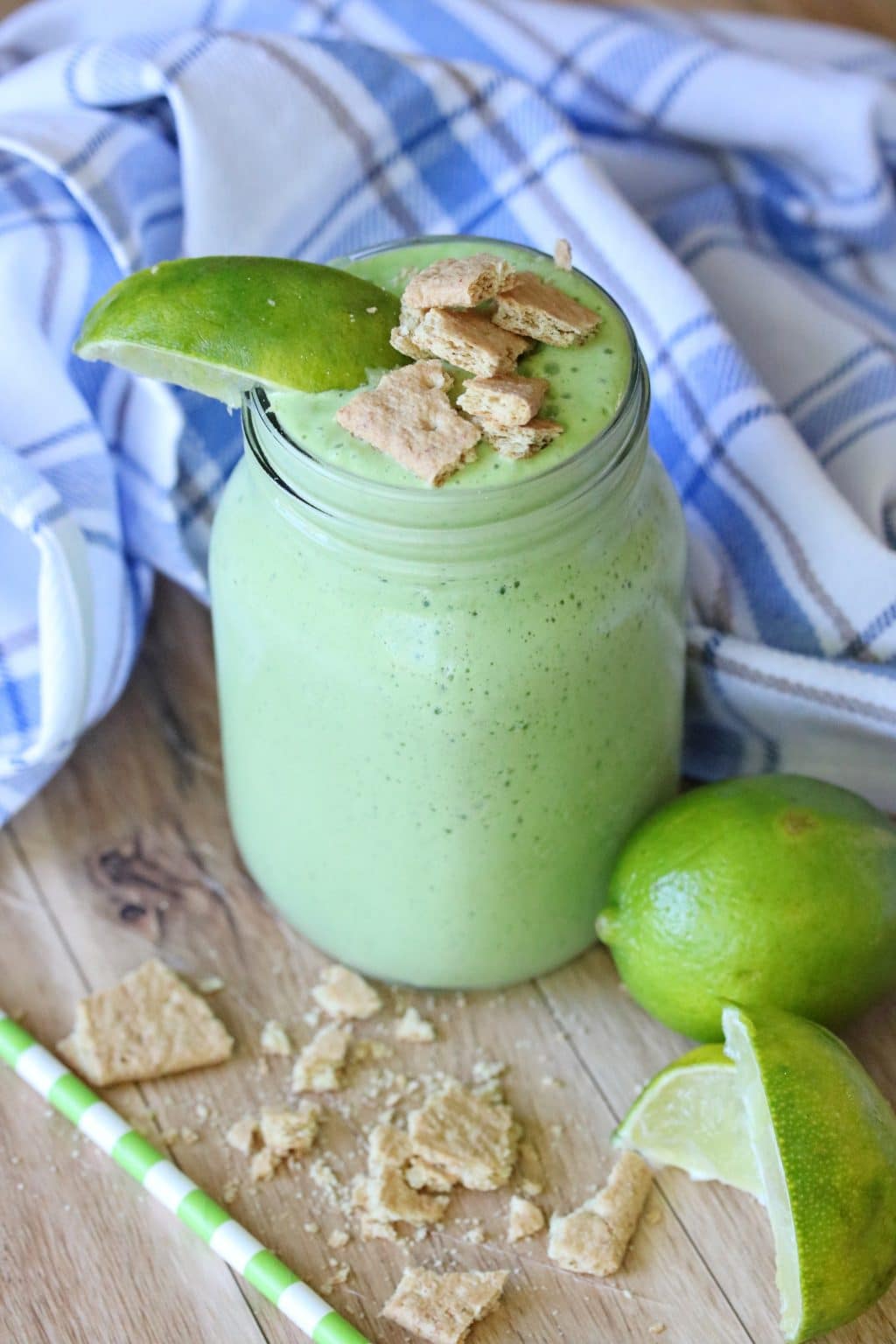 Key Lime Pie Protein Shake (GlutenFree & Vegan)