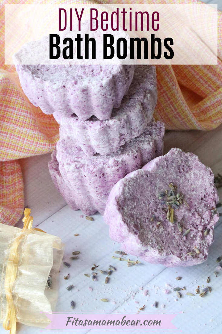 Sleepy Time Bath Bombs With Essential Oils Fit as a Mama Bear