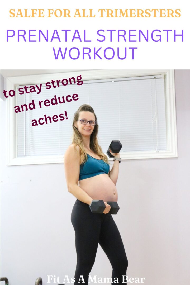 Full Body Prenatal Strength Workout (All Trimesters)