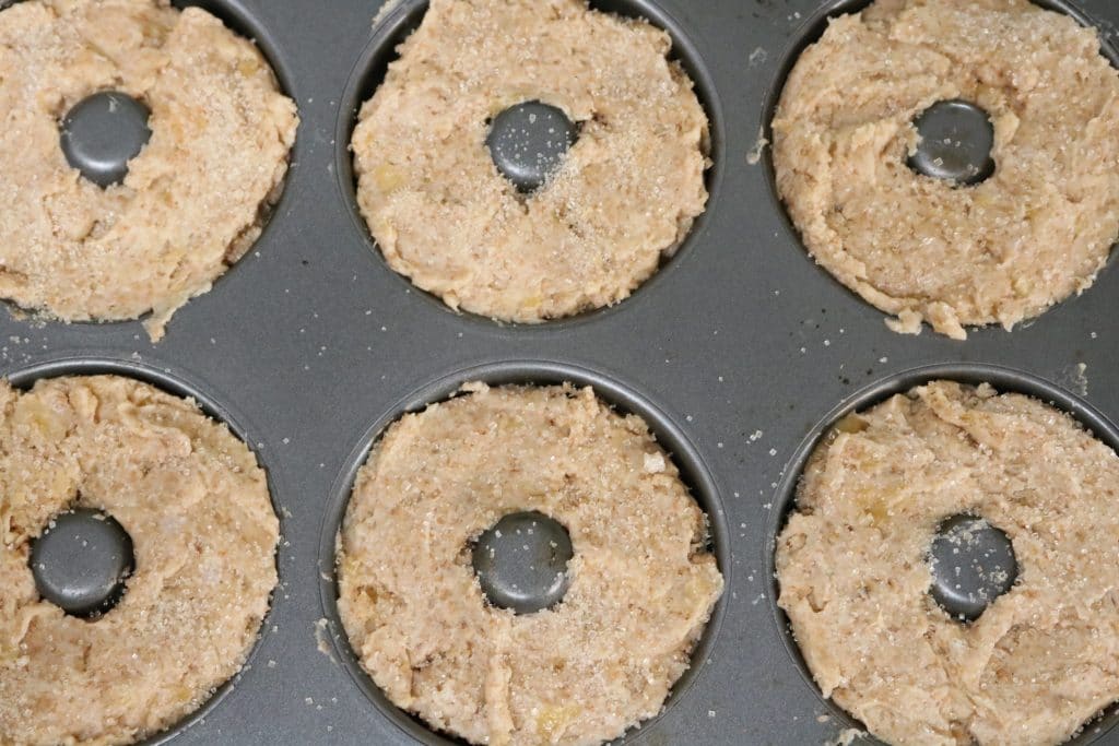 Donut train with raw protein donuts