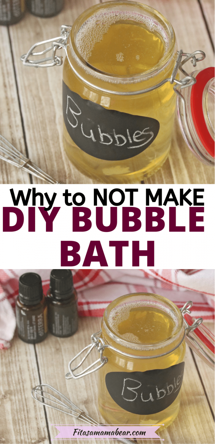 Homemade Bubble Bath Doesn’t Exist Fit as a Mama Bear