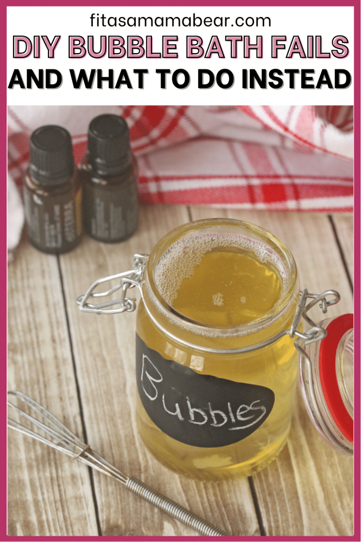 Homemade Bubble Bath Doesn’t Exist Fit as a Mama Bear