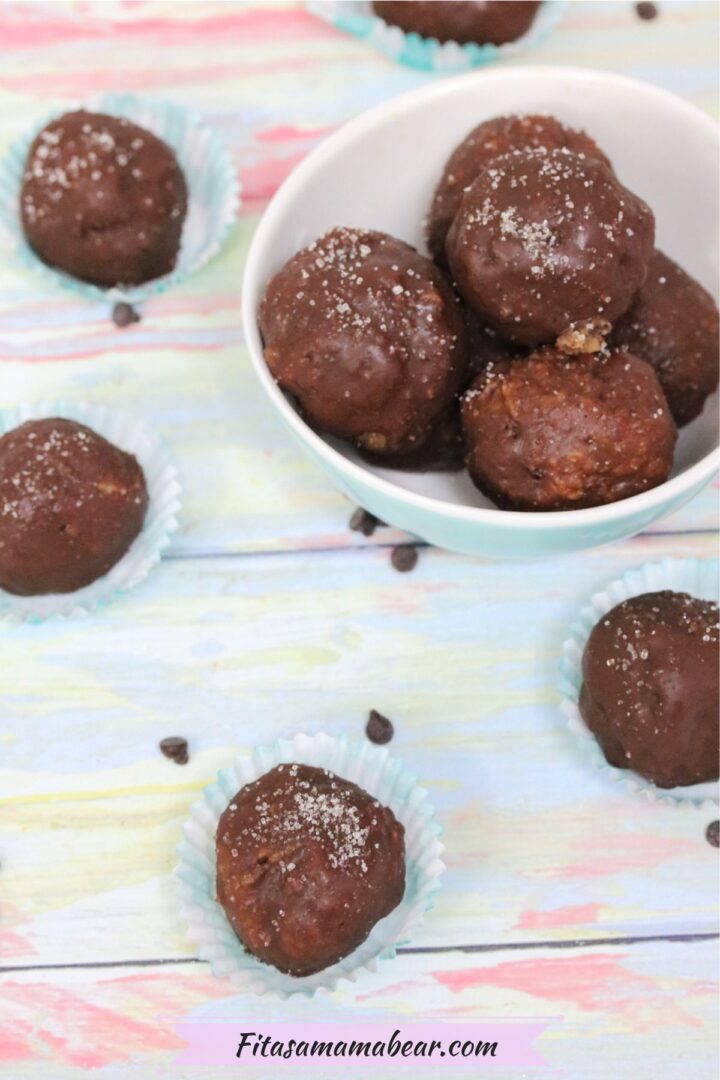 Chocolate Coated Healthy Cake Pops (dairy & glutenfree)