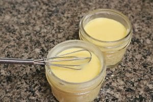 All natural sunscreen recipe in process image