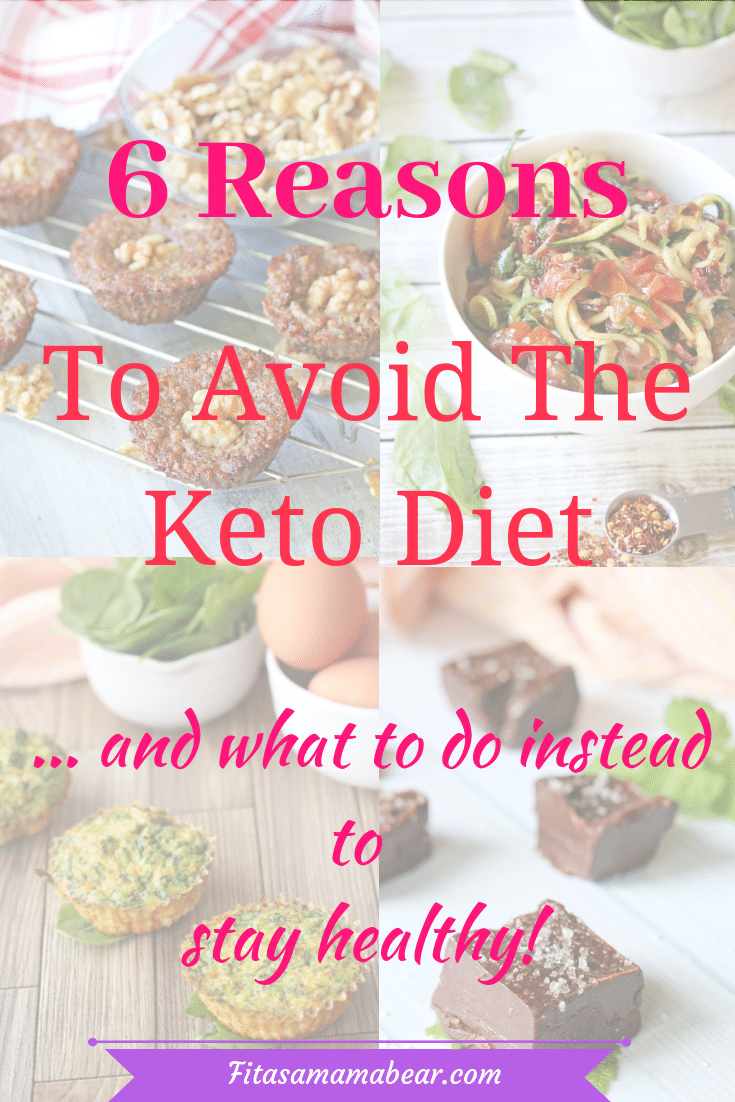 Pinterest image with text: a collage of keto diet friendly foods with text overtop