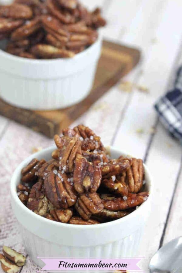Easy Vegan Candied Pecans With Maple Syrup (GlutenFree)