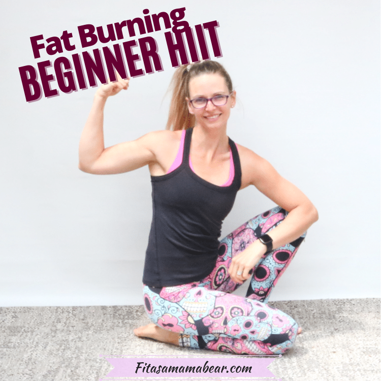 HIIT workout for beginners (Fat Burning Workout, No Equipment)