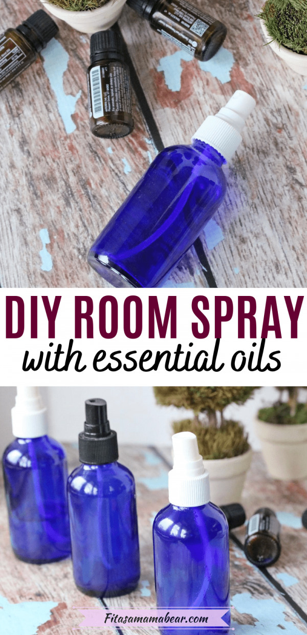 DIY Room Spray Using Essential Oils (with 8 scent options!)