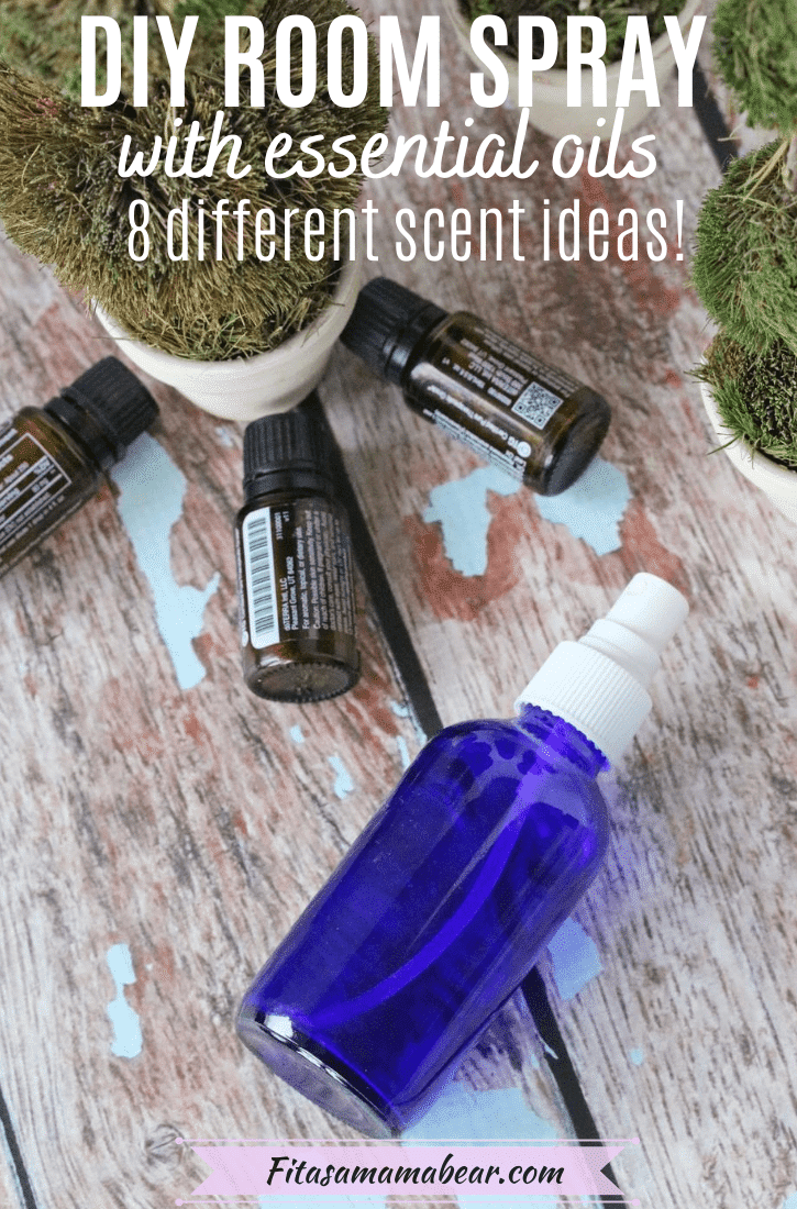 DIY Room Spray Using Essential Oils (with 8 scent options!)