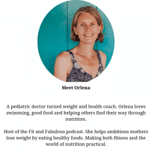 Featured image with text: a women smiling for a bio shot