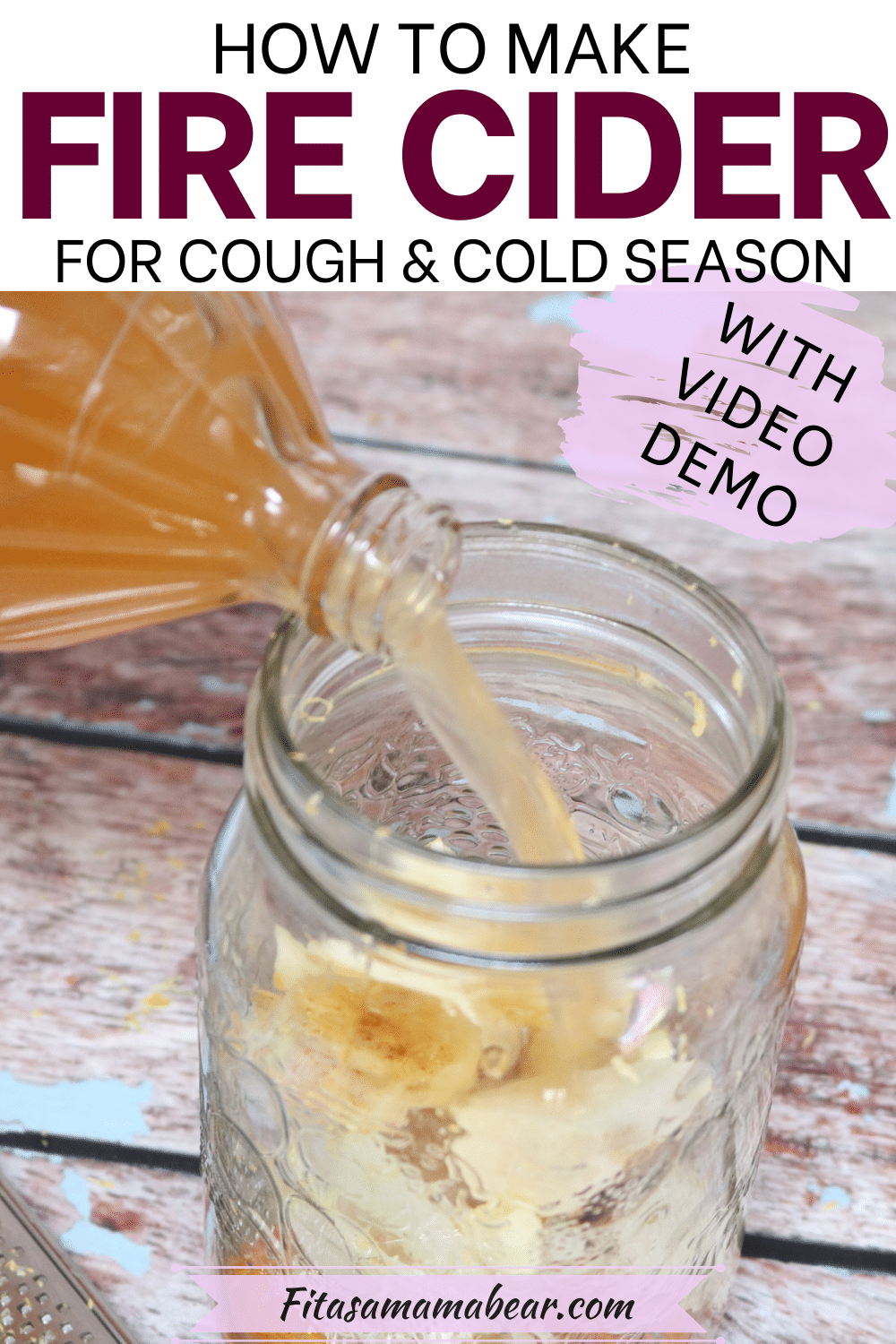 Fire Cider Recipe (How To Make Immune Boosting Tonic) For Colds