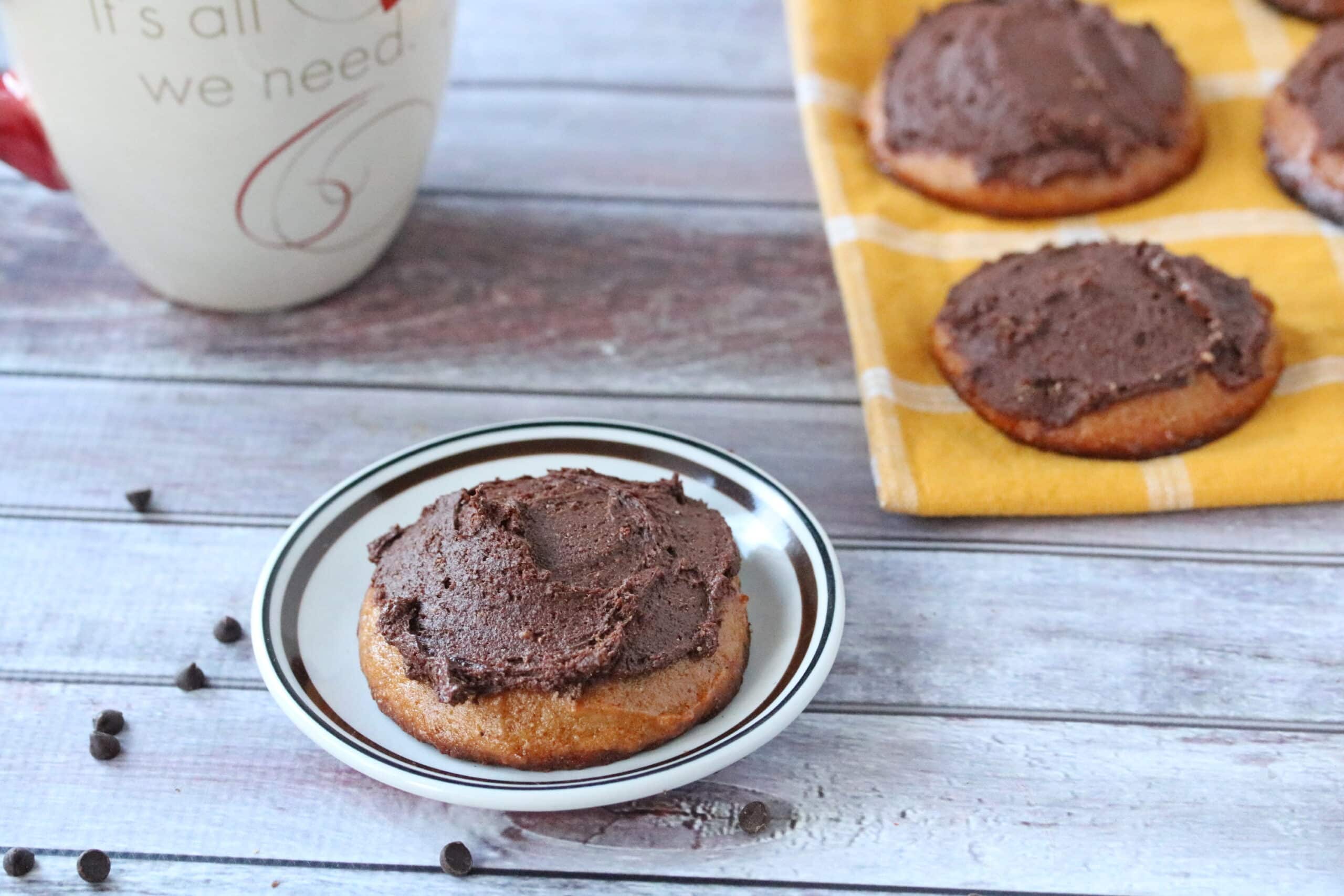 Paleo Cookies With Chocolate Frosting-image
