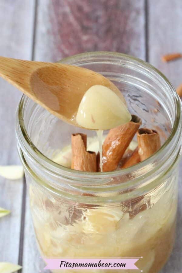 Cough & Cold Relief Honey & Garlic Elixir (video) I Fit As A Mama Bear