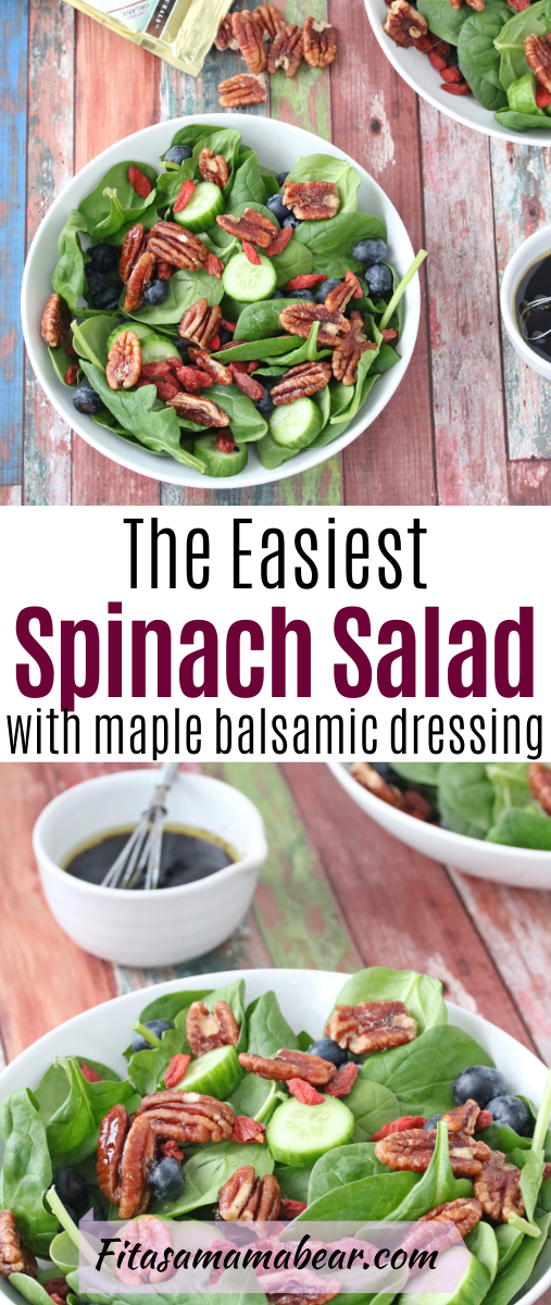 Refreshing GlutenFree Spinach Salad