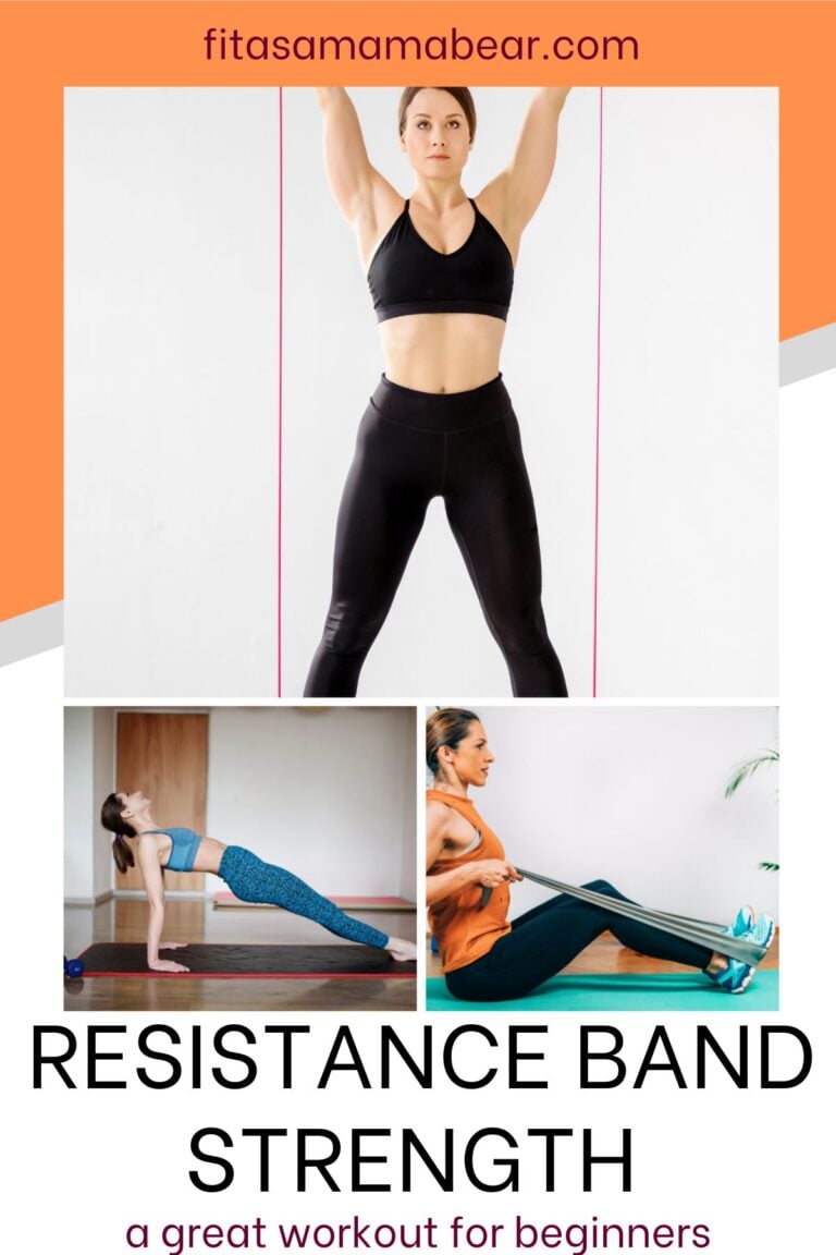 Full Body Workout Resistance Bands [With PDF] - Fit as a Mama Bear