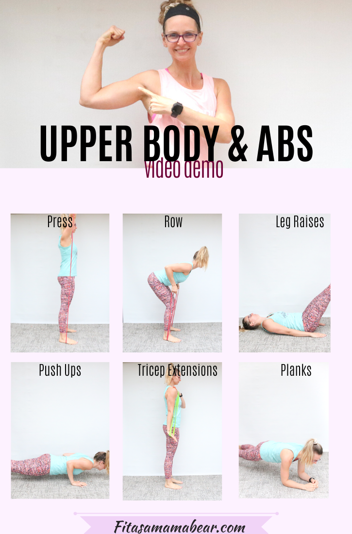 Female Upper Body Workout - Fit as a Mama Bear