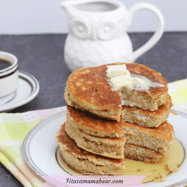 Almond Flour Oat Pancakes (Dairy & GlutenFree)