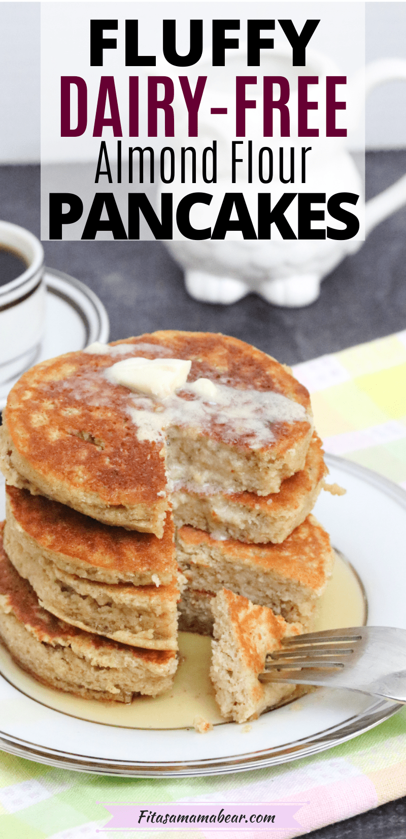 Almond Flour Oat Pancakes (Dairy & GlutenFree)