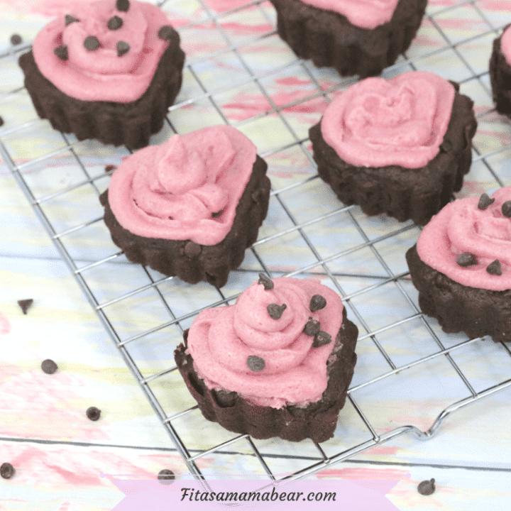 Heart Shaped Cupcakes (Gluten-free & Vegan Valentine's Cupcakes)