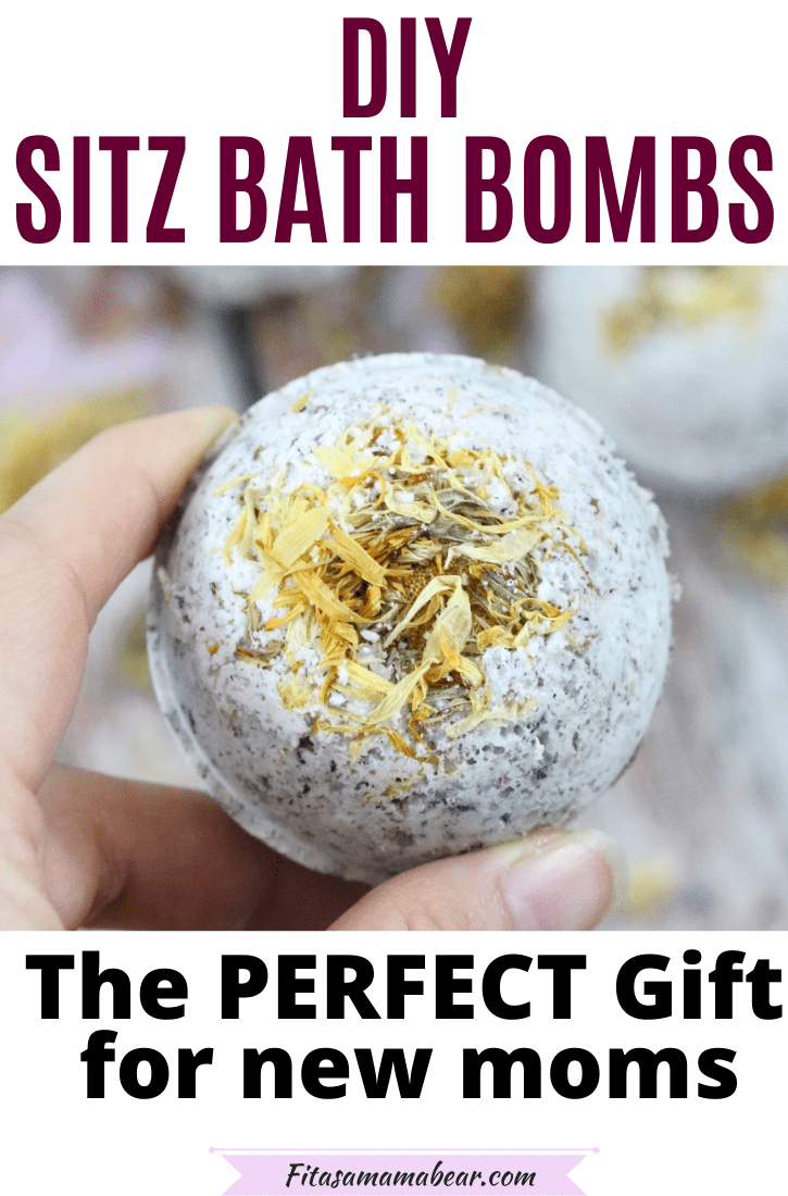 Herbal Bath Bombs For Postpartum Care (Sitz Bath) With Video