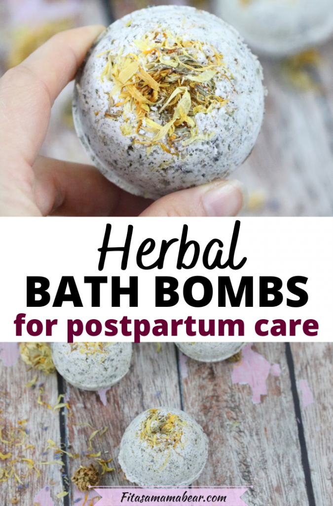 Herbal Bath Bombs For Postpartum Care (Sitz Bath) With Video