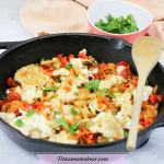 Scrambled Eggs With Veggies (Healthy, Paleo, Whole30) With Video