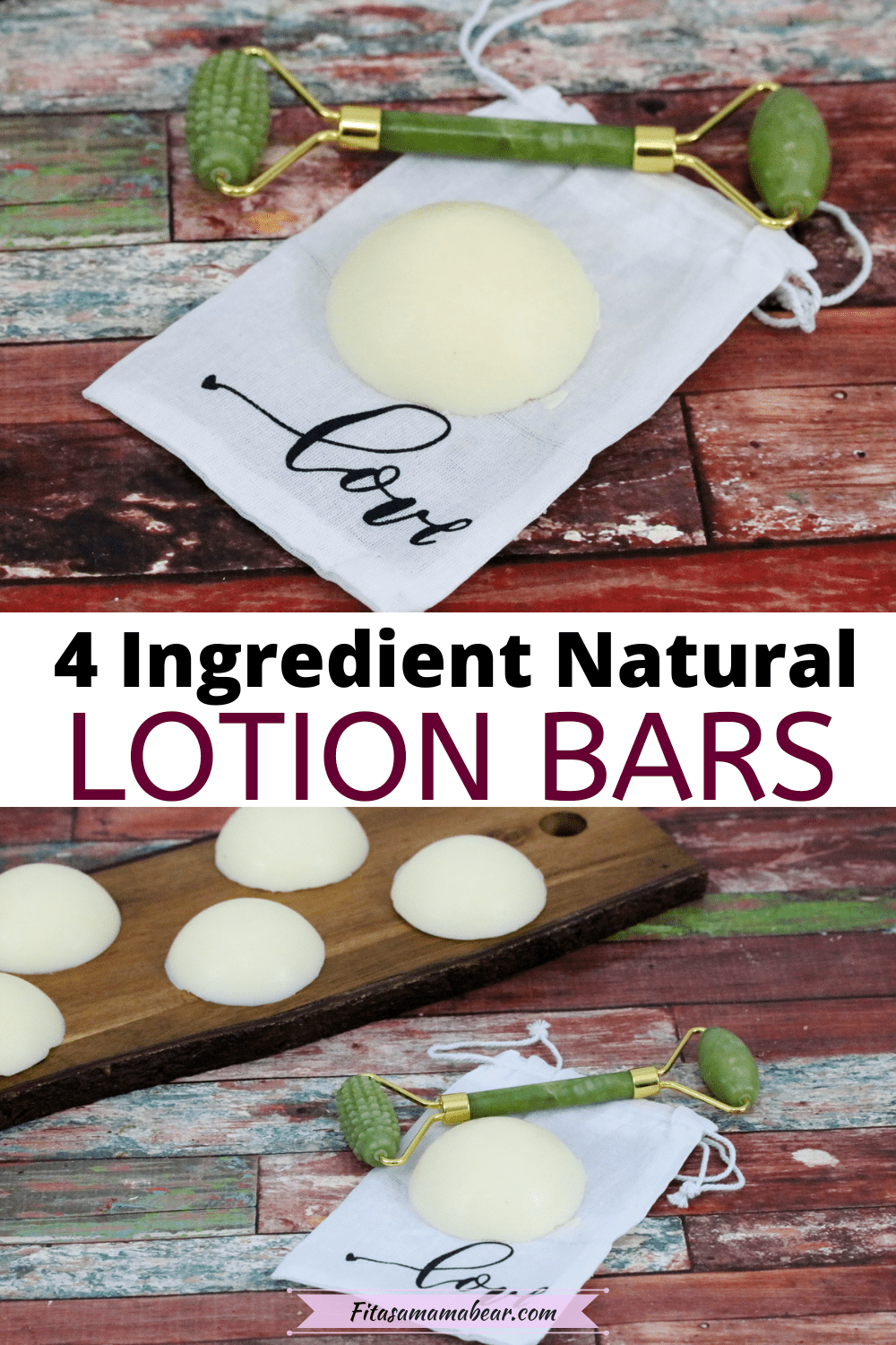 Homemade Lotion Bars For Dry Skin (4 ingredients, Easy DIY) With Video