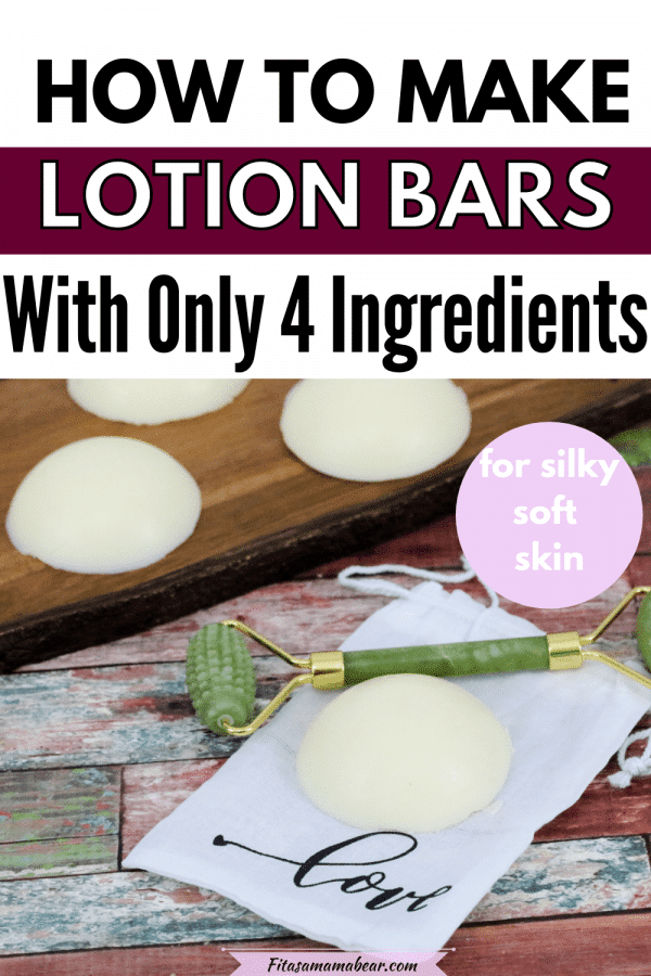 Homemade Lotion Bars For Dry Skin (4 ingredients, Easy DIY) With Video