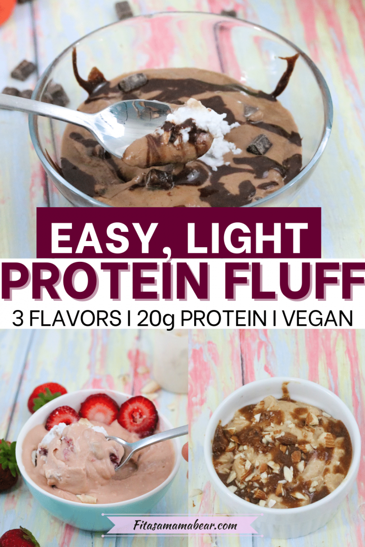 5Min Chocolate Protein Fluff (Vegan, No Xanthan Gum) Video