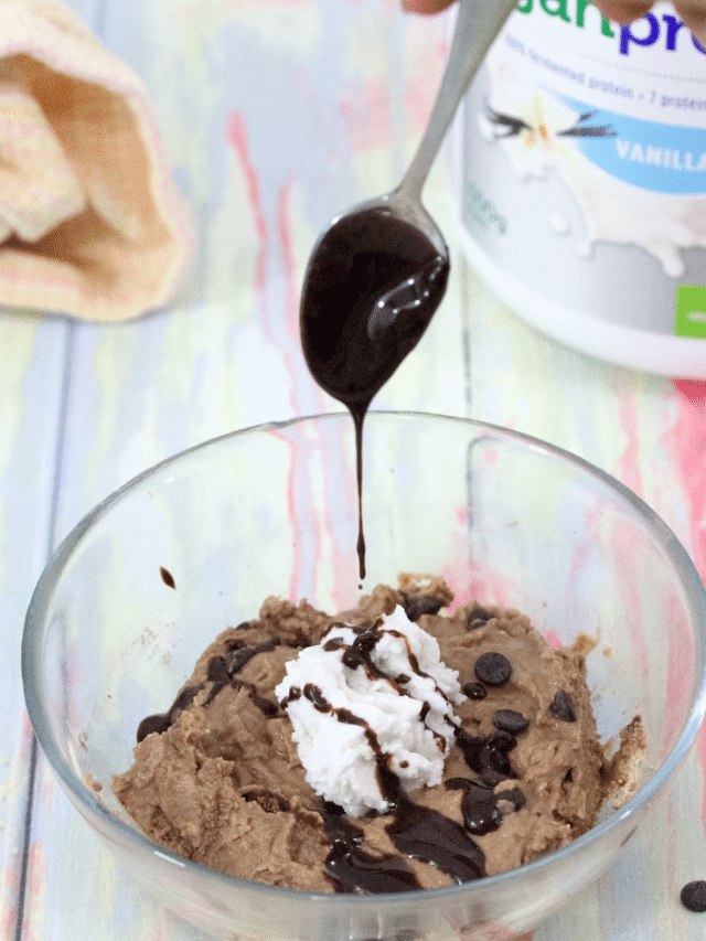 Double Chocolate Protein Fluff Fit as a Mama Bear