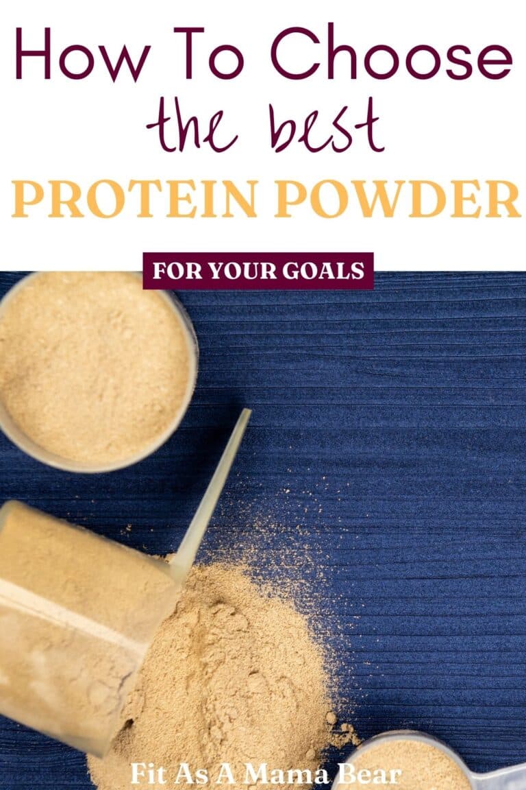 How To Choose A Vegan Protein Powder - Fit as a Mama Bear