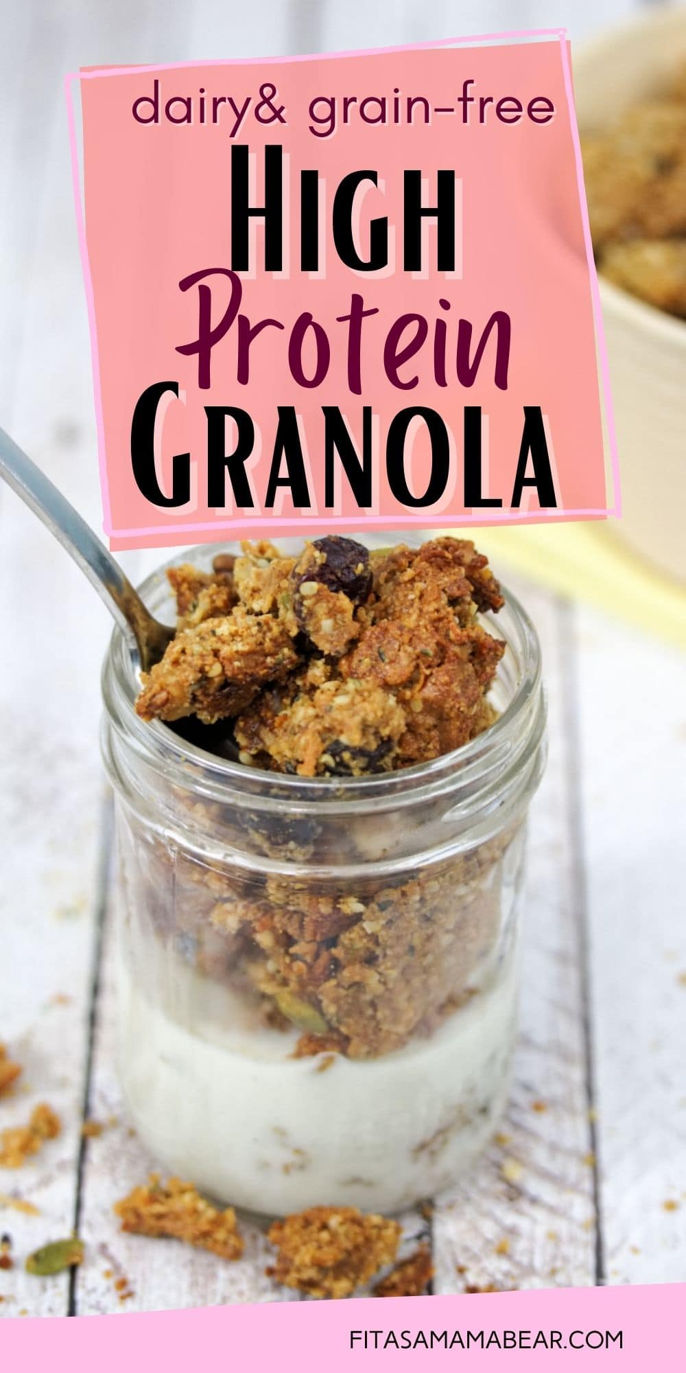 High Protein Granola Recipe Without Protein Powder (GlutenFree)