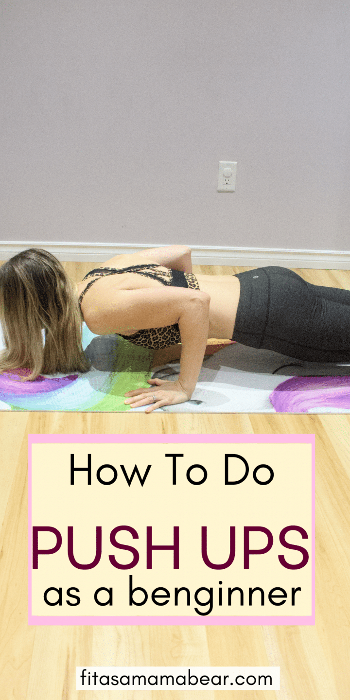 Pushups Pinterest Learn How To Get Better At Pushups In Just 4 Steps - Fit as a Mama Bear