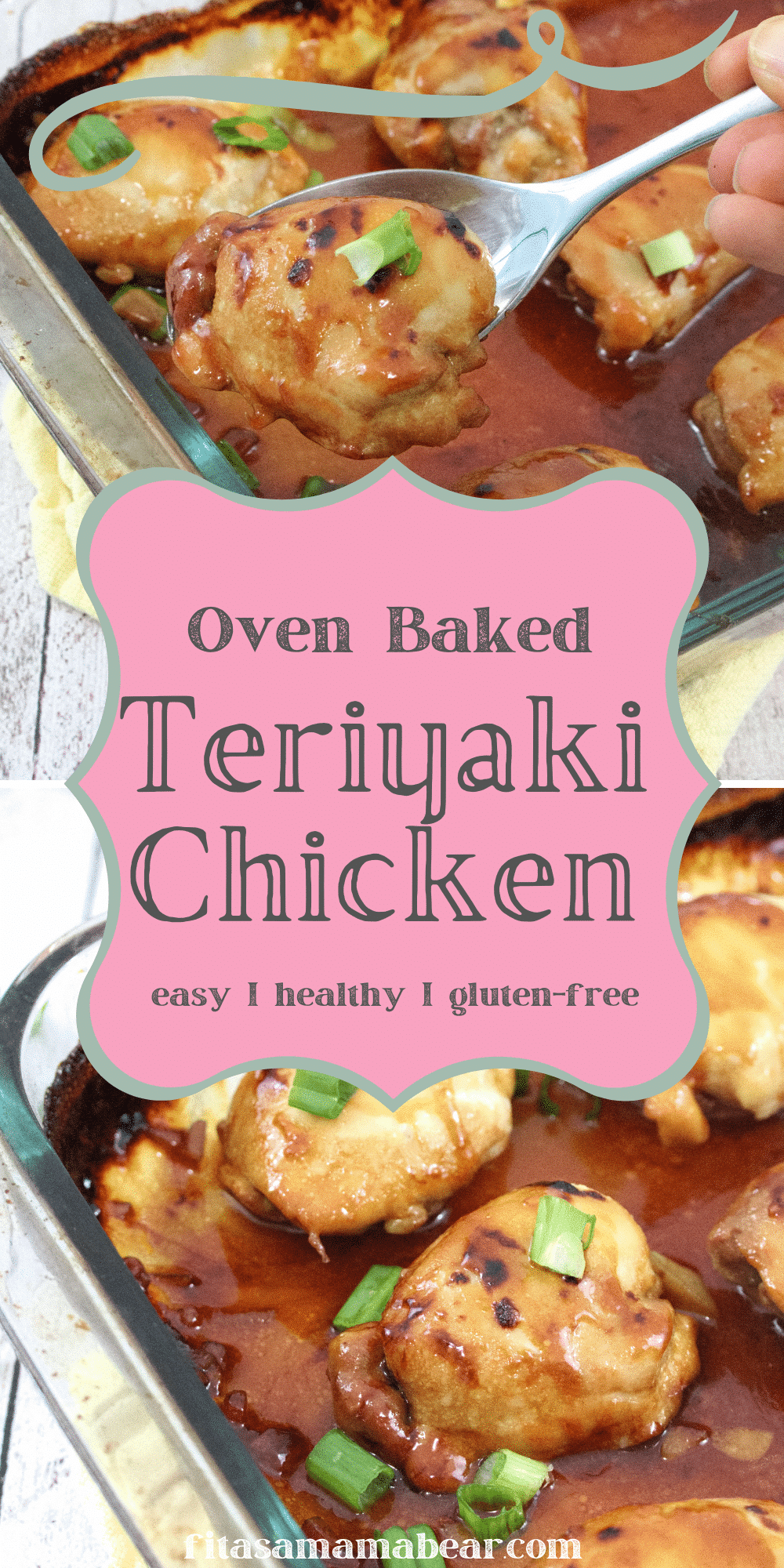 Oven Baked Teriyaki Chicken Thighs With GlutenFree Sauce