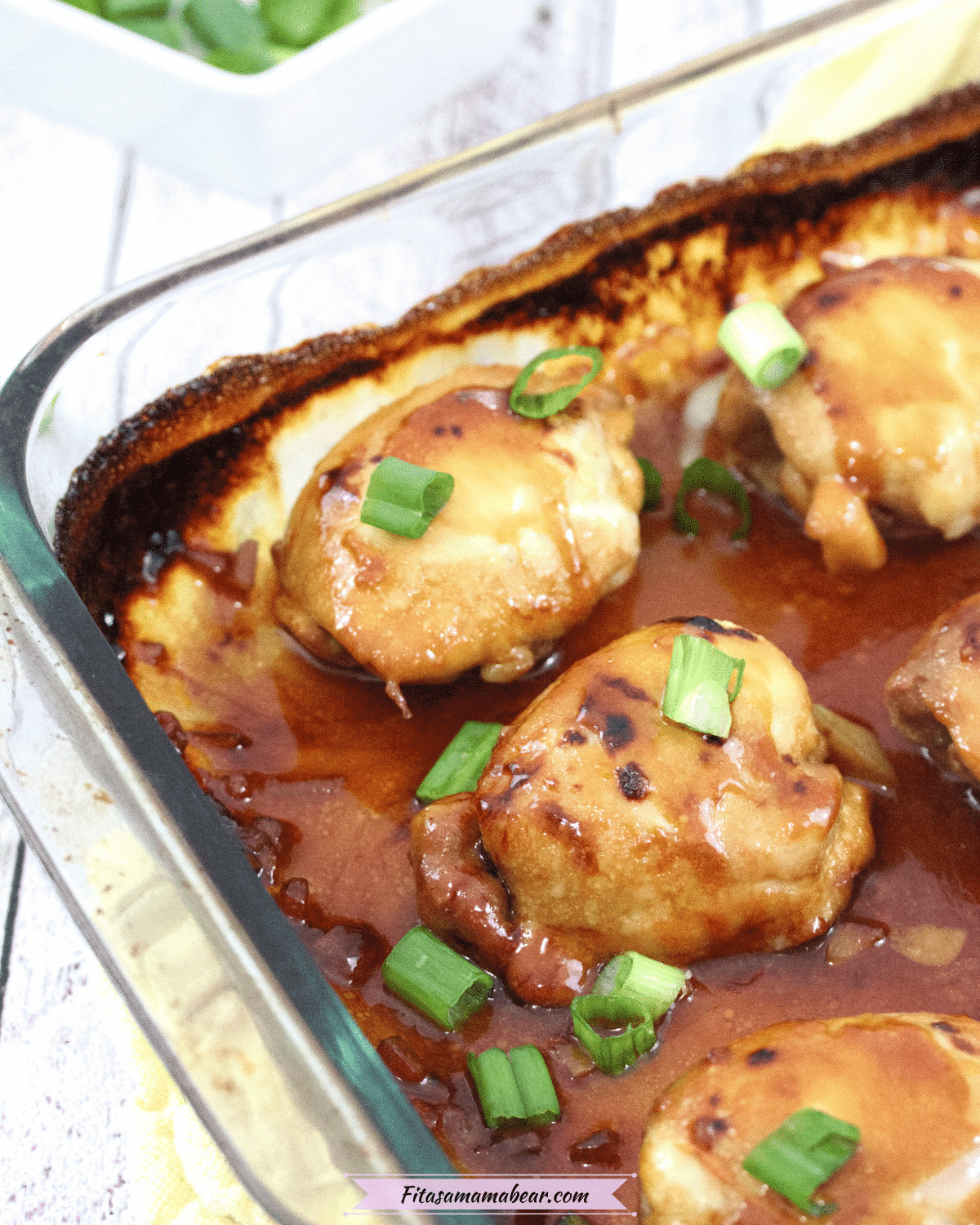 Oven Baked Teriyaki Chicken Thighs With GlutenFree Sauce