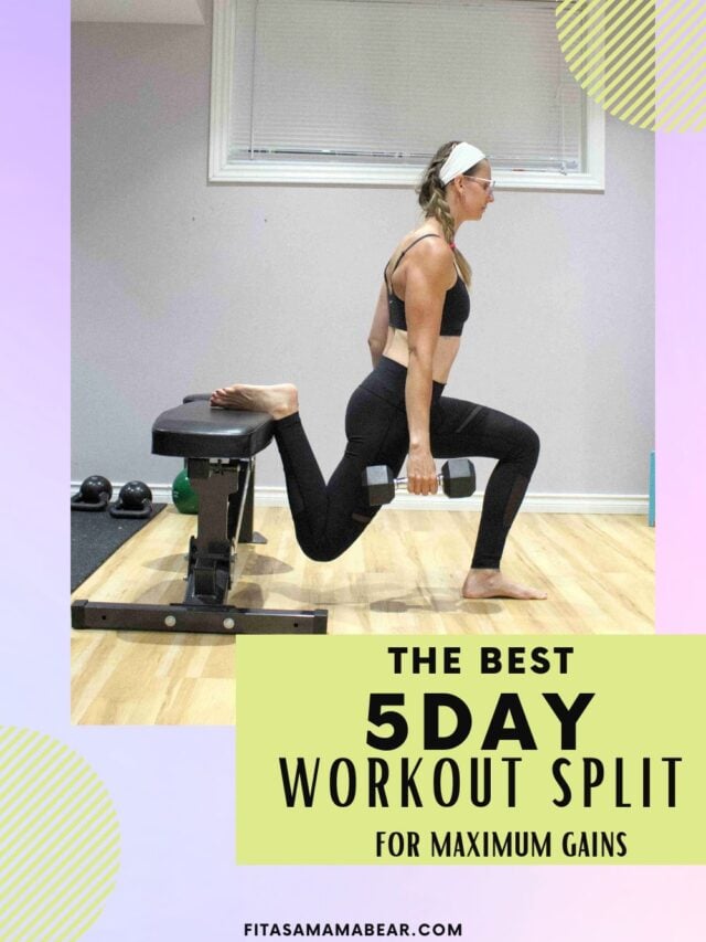 4 Day Female Workout Plan [PDF] - Fit as a Mama Bear