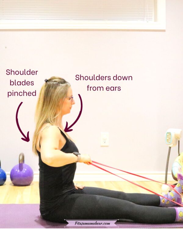 Free Printable Resistance Band Exercises Chart PDF - Fit as a Mama Bear