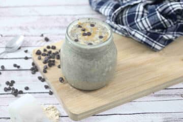 Peanut Butter Protein Powder Chia Pudding (19g protein, No dairy) - Fit