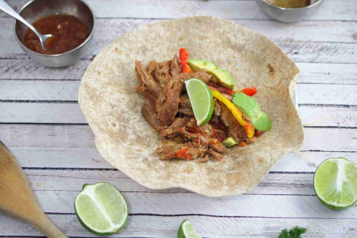 Slow Cooker Beef Fajitas (Gluten-Free)